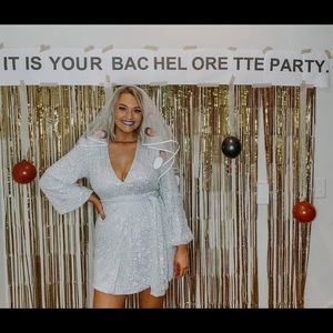 GORGEOUS SEQUIN BACHELORETTE PARTY DRESS